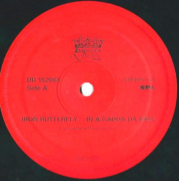 Iron Butterfly - In-A-Gadda-Da-Vida | Duchesse (LP 152065) - 3