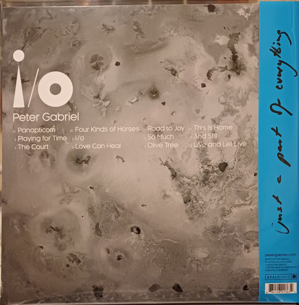 Peter Gabriel - I/O (Dark-Side Mixes) | Real World Records (PGLPX21) - 3