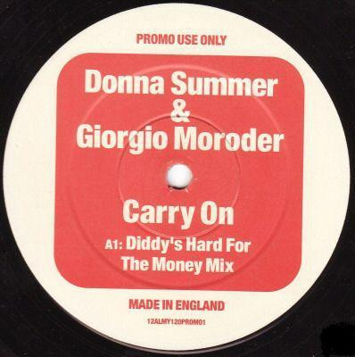 Donna Summer & Giorgio Moroder - Carry On | Almighty Records (12ALMY120PROMO1)