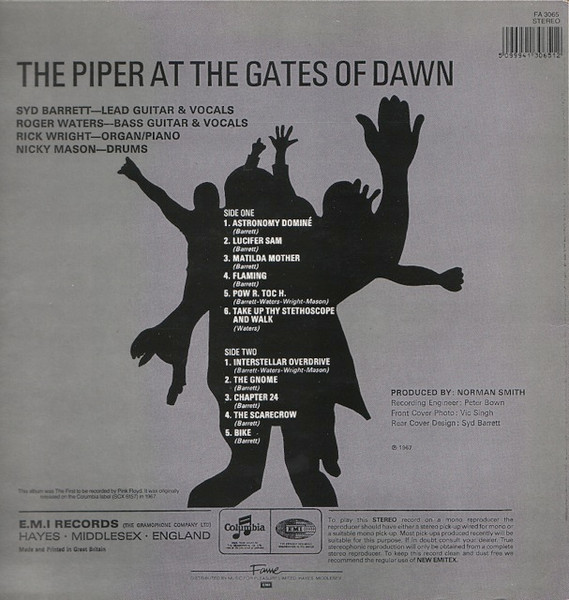 Pink Floyd - The Piper At The Gates Of Dawn | Fame (FA 3065) - 2
