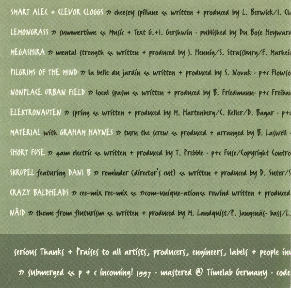 Various - Submerged - A Collection Of Blooming Breaks + Bulging Beats | Incoming! (inc!CD3313) - 4