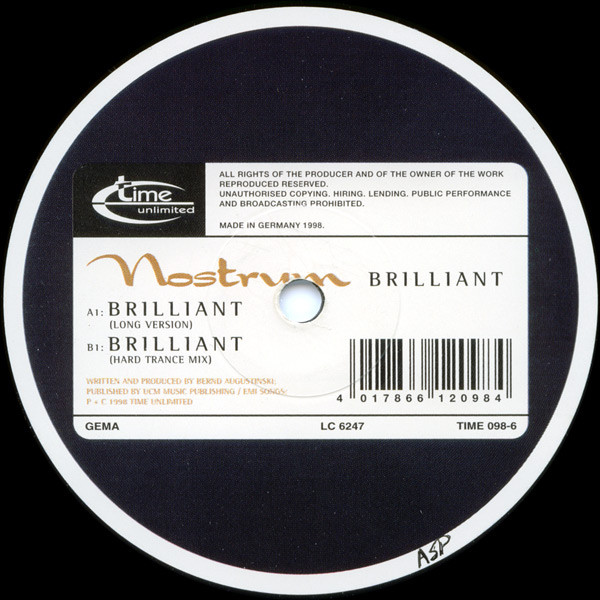 Nostrum - Brilliant | Time Unlimited (TIME 098-6) - 2