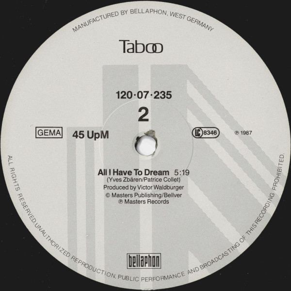 Taboo - Prego | Bellaphon (120·07·235) - 4