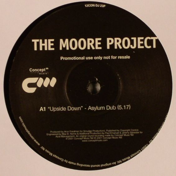 The Moore Project - Upside Down (Asylum Remixes) | Concept Music (12CONDJ 23P)