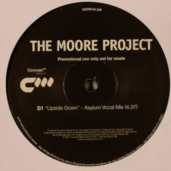The Moore Project - Upside Down (Asylum Remixes) | Concept Music (12CONDJ 23P) - 2