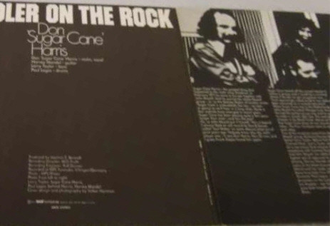 Don "Sugarcane" Harris - Fiddler On The Rock [Vinyl] | BASF (BASF 20878) - 2