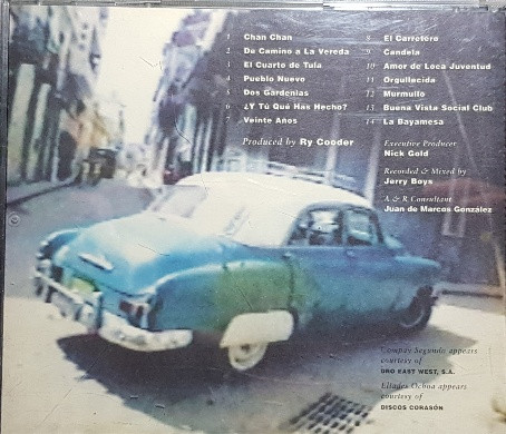 Buena Vista Social Club - Buena Vista Social Club | World Circuit (WCD 050) - 3 Buena Vista Social Club - Buena Vista Social Club | World Circuit (WCD 050) - 3