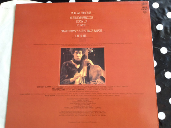 Stanley Clarke - Stanley Clarke | Epic (EPC 32042) - 2