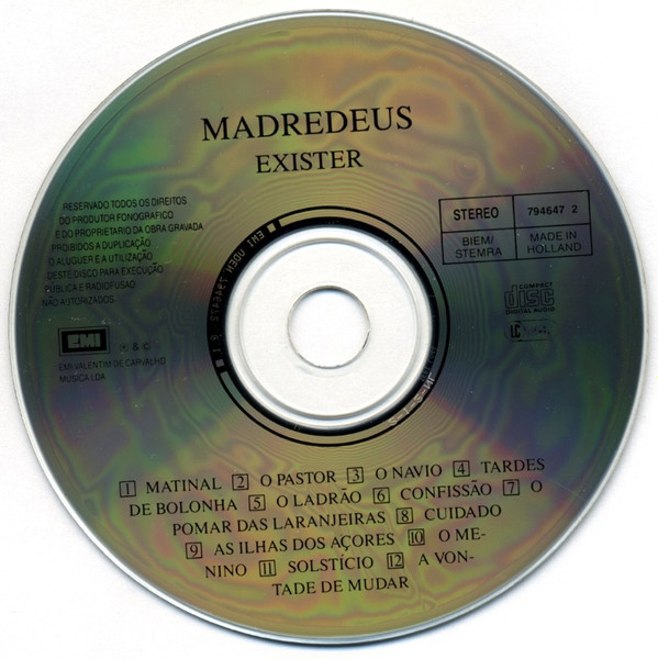 Madredeus - Existir | EMI (7946472) - 3 Madredeus - Existir | EMI (7946472) - 3