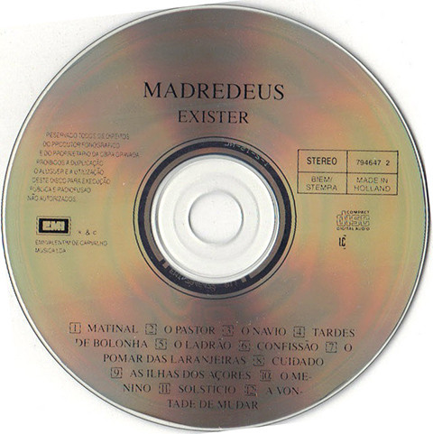 Madredeus - Existir | EMI (7946472) - 4 Madredeus - Existir | EMI (7946472) - 4