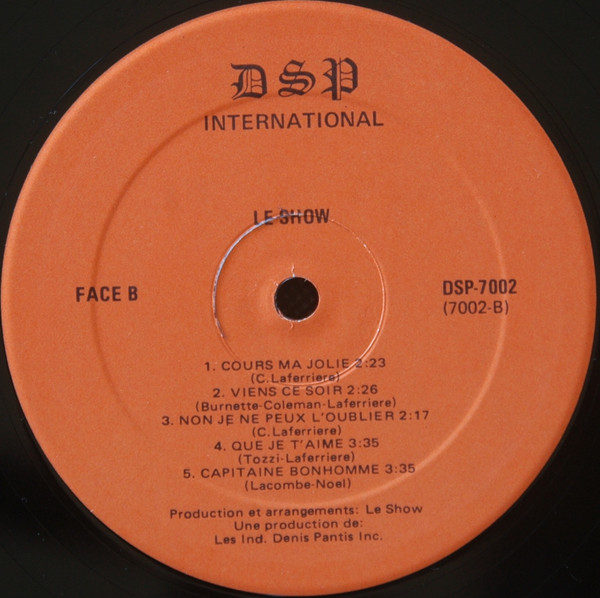 Le Show - Le Show [Vinyl] | DSP (DSP 7002) - 4