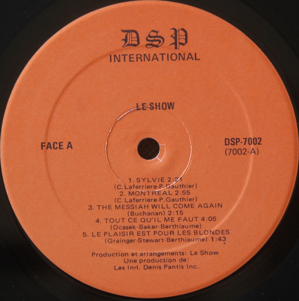 Le Show - Le Show [Vinyl] | DSP (DSP 7002) - 3