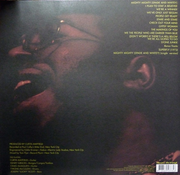 Curtis Mayfield - Curtis / Live! | Music On Vinyl (MOVLP1300) - 3 Curtis Mayfield - Curtis / Live! | Music On Vinyl (MOVLP1300) - 3