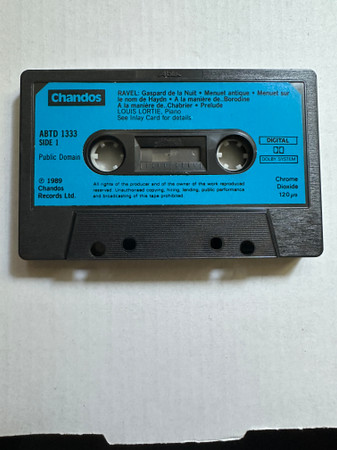 Maurice Ravel , Louis Lortie - Piano Music Vol. 2 | Chandos (ABTD 1333) - 2 Maurice Ravel , Louis Lortie - Piano Music Vol. 2 | Chandos (ABTD 1333) - 2