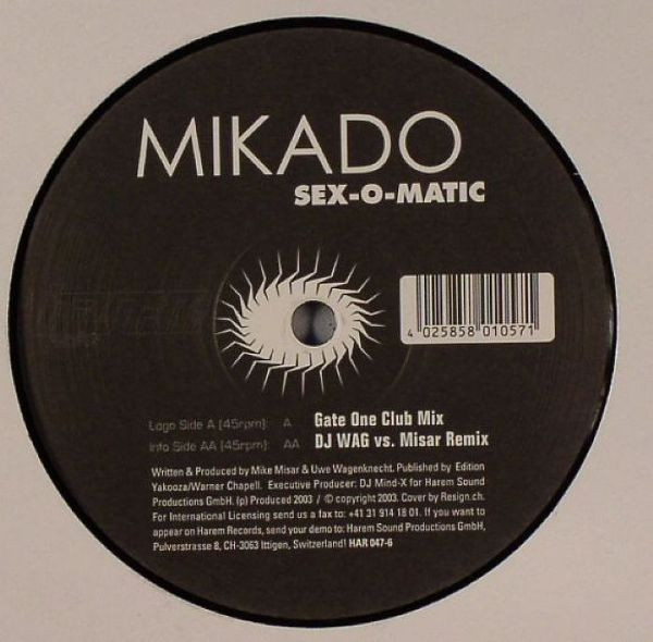 Mikado - Sex-O-Matic | Harem Records (HAR 047-6) - main Mikado - Sex-O-Matic | Harem Records (HAR 047-6) - main