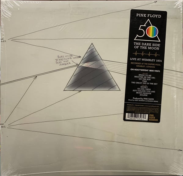 Pink Floyd - The Dark Side Of The Moon (Live At Wembley 1974) | Pink Floyd Records (PFR50LP2) - 2 Pink Floyd - The Dark Side Of The Moon (Live At Wembley 1974) | Pink Floyd Records (PFR50LP2) - 2
