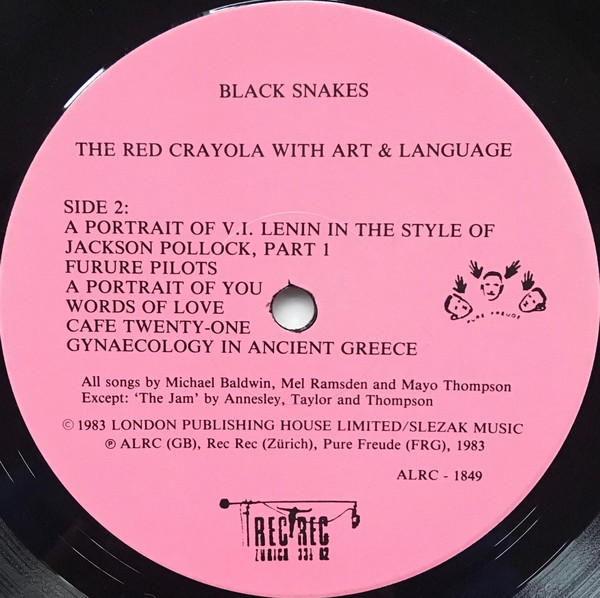 Red Krayola With Art & Language - Black Snakes | RecRec Music (RecRec (Zürich) 02) - 3 Red Krayola With Art & Language - Black Snakes | RecRec Music (RecRec (Zürich) 02) - 3