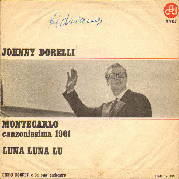 Johnny Dorelli - Montecarlo | CGD (N 9315) - 2