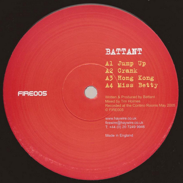 Battant - Jump Up | Firewire (FIRE 005) - main