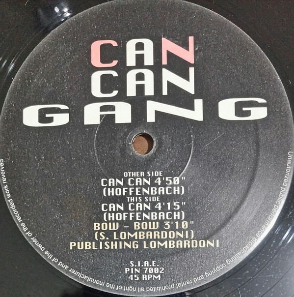 Can Can Gang - Can Can | Pinocchio (PIN 7002) - main Can Can Gang - Can Can | Pinocchio (PIN 7002) - main