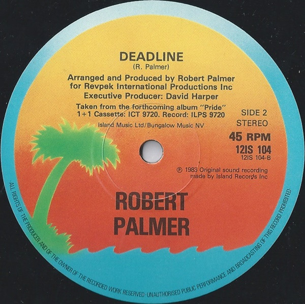 Robert Palmer - You Are In My System | Island Records (12IS104) - 4
