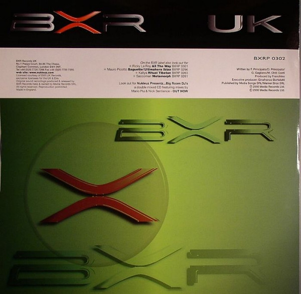 Franchino - Ogni Pensiero | BXR UK (BXRP 0302) - 2