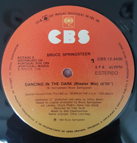 Bruce Springsteen - Dancing In The Dark | CBS (12.4436) - 3