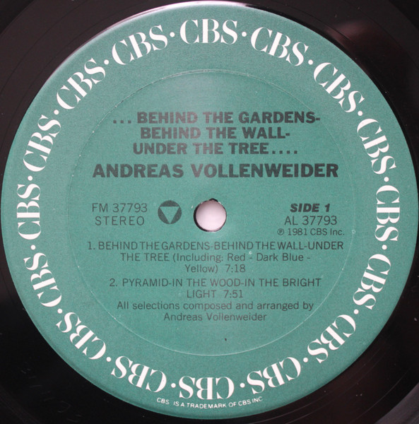 ... Behind The Gardens - Behind The Wall - Under The Tree ...