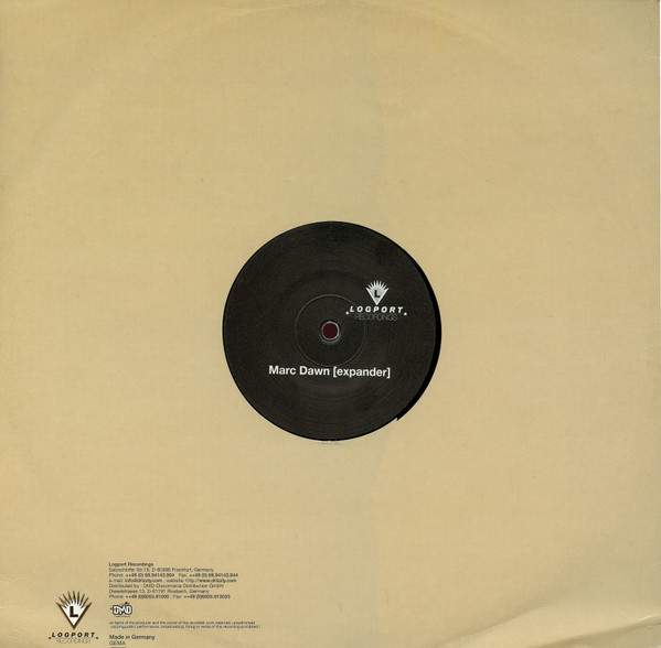 Marc Dawn - Expander | Logport Recordings (LOG 2006) - 2 Marc Dawn - Expander | Logport Recordings (LOG 2006) - 2