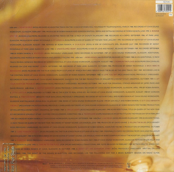 Deacon Blue - Ooh Las Vegas | CBS (467242 1) - 2 Deacon Blue - Ooh Las Vegas | CBS (467242 1) - 2