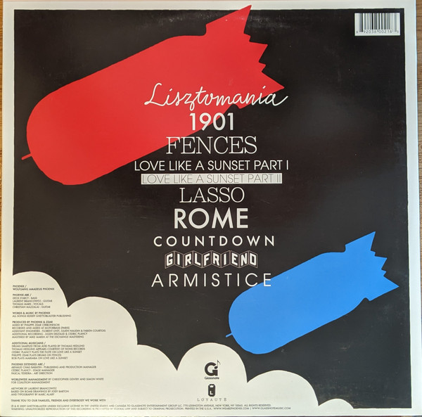 Phoenix - Wolfgang Amadeus Phoenix | Glassnote (GLS-0105-01) - 2