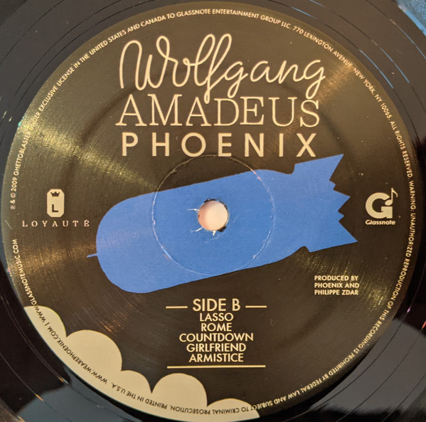 Phoenix - Wolfgang Amadeus Phoenix | Glassnote (GLS-0105-01) - 4