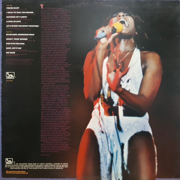Ike & Tina Turner - Get Back! | Liberty (LO-51156) - 2