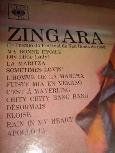 Caravelli & His Orchestra - Zingara | CBS (37603) - 2