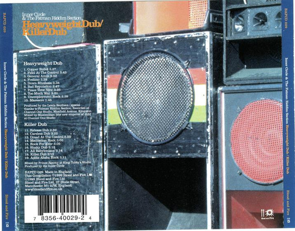 Inner Circle & Fatman Riddim Section - Heavyweight Dub / Killer Dub | Blood & Fire (BAFCD 029) - 4 Inner Circle & Fatman Riddim Section - Heavyweight Dub / Killer Dub | Blood & Fire (BAFCD 029) - 4