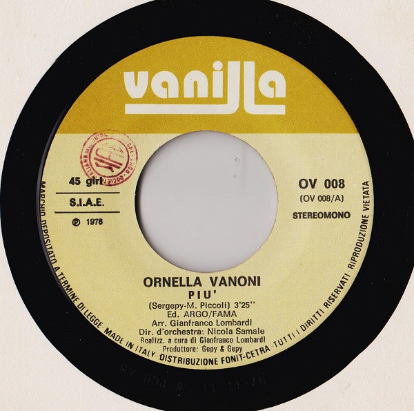 Ornella Vanoni - Più | Vanilla (OV 008) - 3