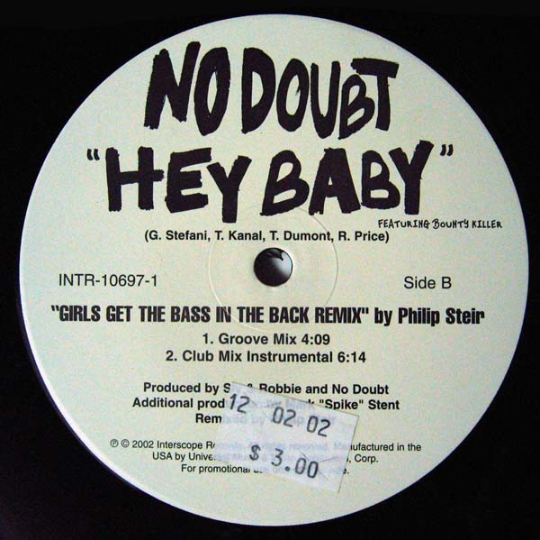 No Doubt - Hey Baby | Interscope Records (INTR-10697-1) - 2 No Doubt - Hey Baby | Interscope Records (INTR-10697-1) - 2