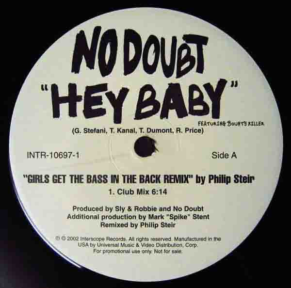 No Doubt - Hey Baby | Interscope Records (INTR-10697-1)