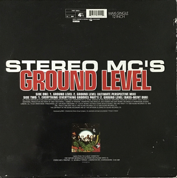 Stereo MC's - Ground Level | 4th & Broadway (74321 13015 1) - 2