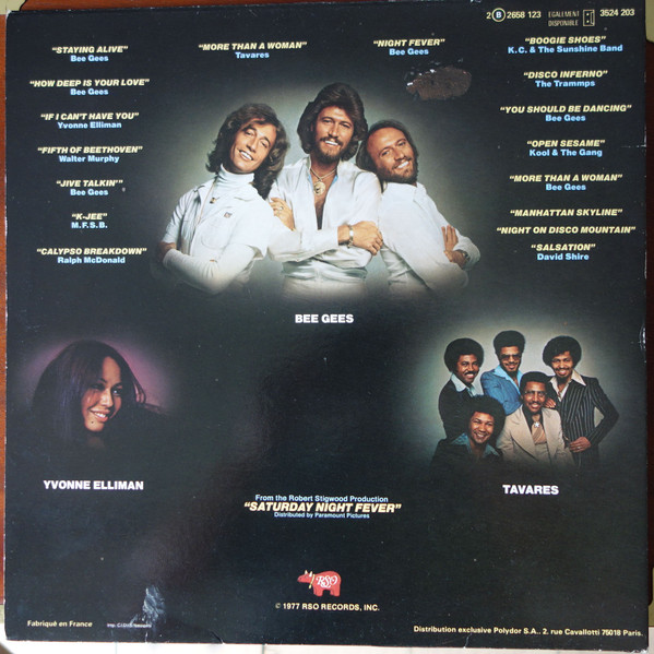 Various - Saturday Night Fever (The Original Movie Sound Track) | RSO (2658 123) - 2 Various - Saturday Night Fever (The Original Movie Sound Track) | RSO (2658 123) - 2