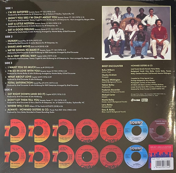 Brief Encounter - Get Right Down The Complete 70s Singles And More | P-Vine Records (PLP-7754) - 2 Brief Encounter - Get Right Down The Complete 70s Singles And More | P-Vine Records (PLP-7754) - 2
