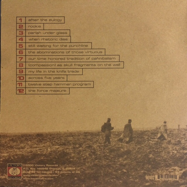 Boysetsfire - After The Eulogy | Victory Records (VR119) - 2