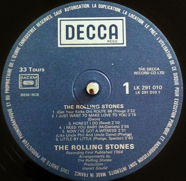The Rolling Stones - The Rolling Stones | Decca (291.010) - 3 The Rolling Stones - The Rolling Stones | Decca (291.010) - 3