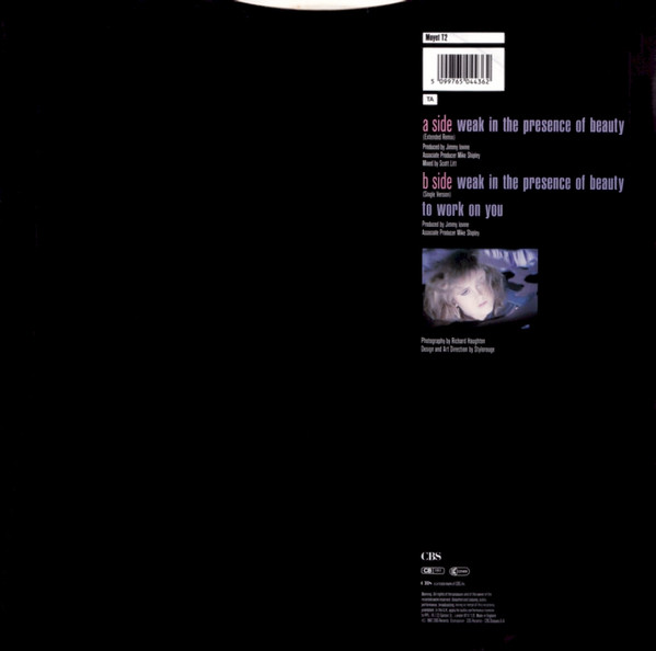 Alison Moyet - Weak In The Presence Of Beauty | CBS (Moyet T2) - 2 Alison Moyet - Weak In The Presence Of Beauty | CBS (Moyet T2) - 2