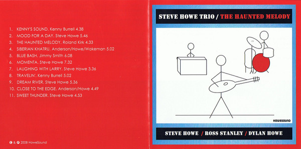 Steve Howe Trio - The Haunted Melody | HoweSound (HSCD002) - 4