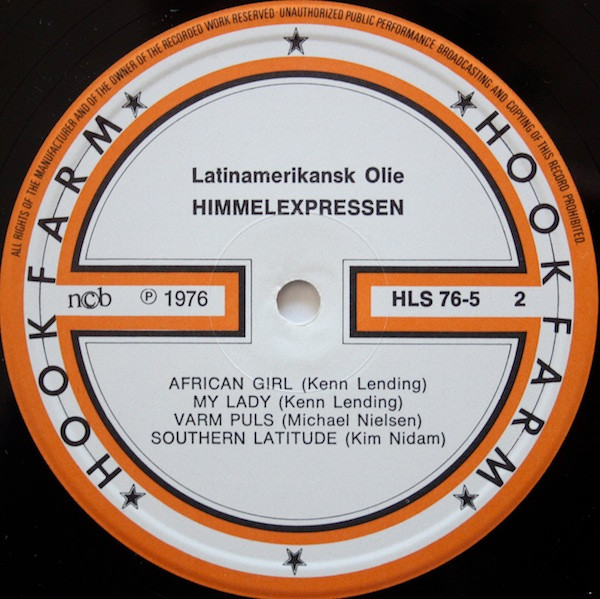 Himmelexpressen - Latinamerikansk Olie | Hookfarm (HLS 76-5) - 4