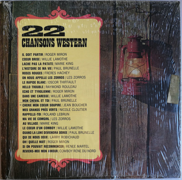 Various - 22 Chansons Western | Trans-World (BANS-2420) - 2