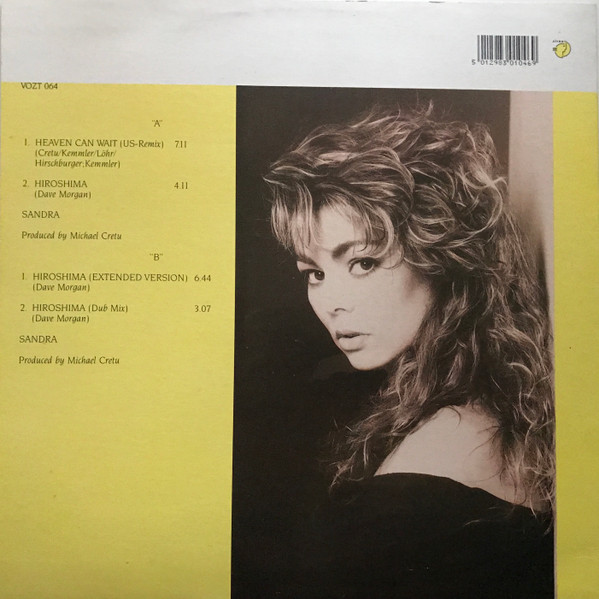 Sandra - Heaven Can Wait | Virgin (VOZT 064) - 2