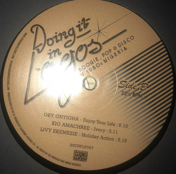 Various - Doing It In Lagos (Boogie, Pop & Disco In 1980s Nigeria) | Soundway (SNDWLP087) - 3 Various - Doing It In Lagos (Boogie, Pop & Disco In 1980s Nigeria) | Soundway (SNDWLP087) - 3