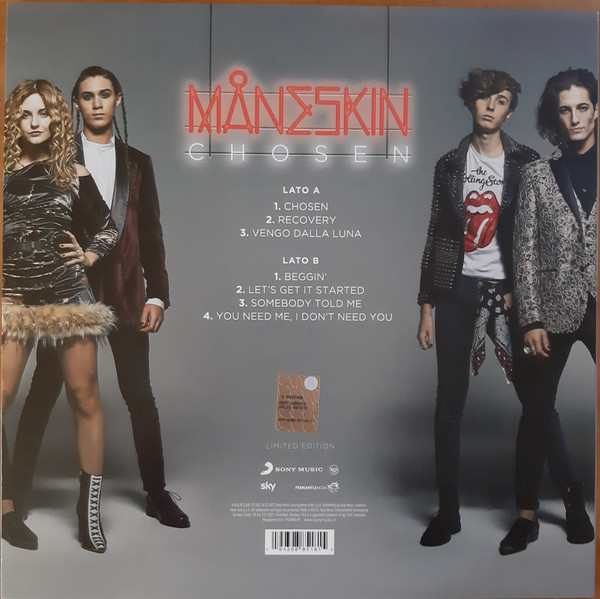 Måneskin - Chosen | Sony Music (19439885181) - main Måneskin - Chosen | Sony Music (19439885181) - main